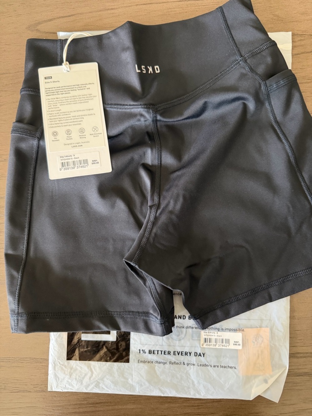 LSKD 4” shorts sz small